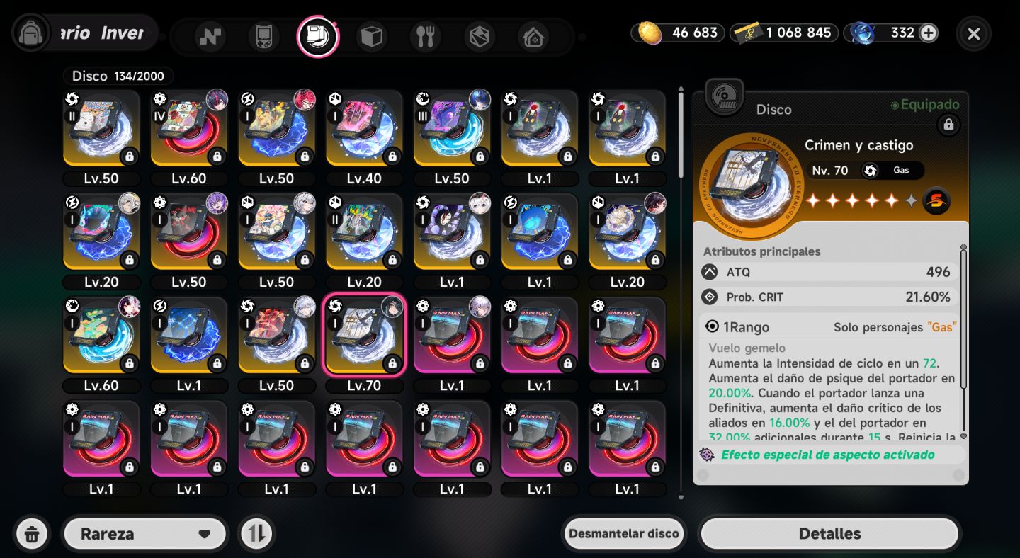 CONTA IMPERDIVEL!!! NTE lvl50 BlackBird C1+arma+full 5 estrelas do mochileiro