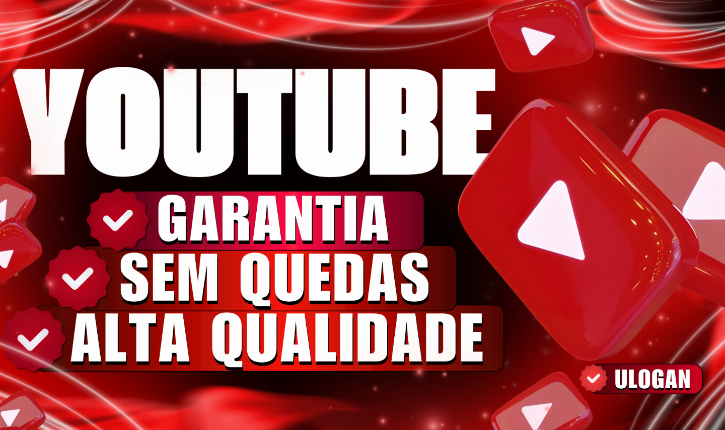 [ 80% OFF ] YOUTUBE INSCRITOS - ESPECTADORES - LIVE E VIEWS ( MENOR PREÇO )