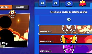 Conta de brawl stras MUITO UPADA com MESTRE NA RANK