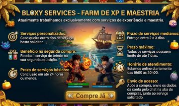 FARM DE BLOXFRUITS COM SERVIÇOS EM PROMOÇÃO!!