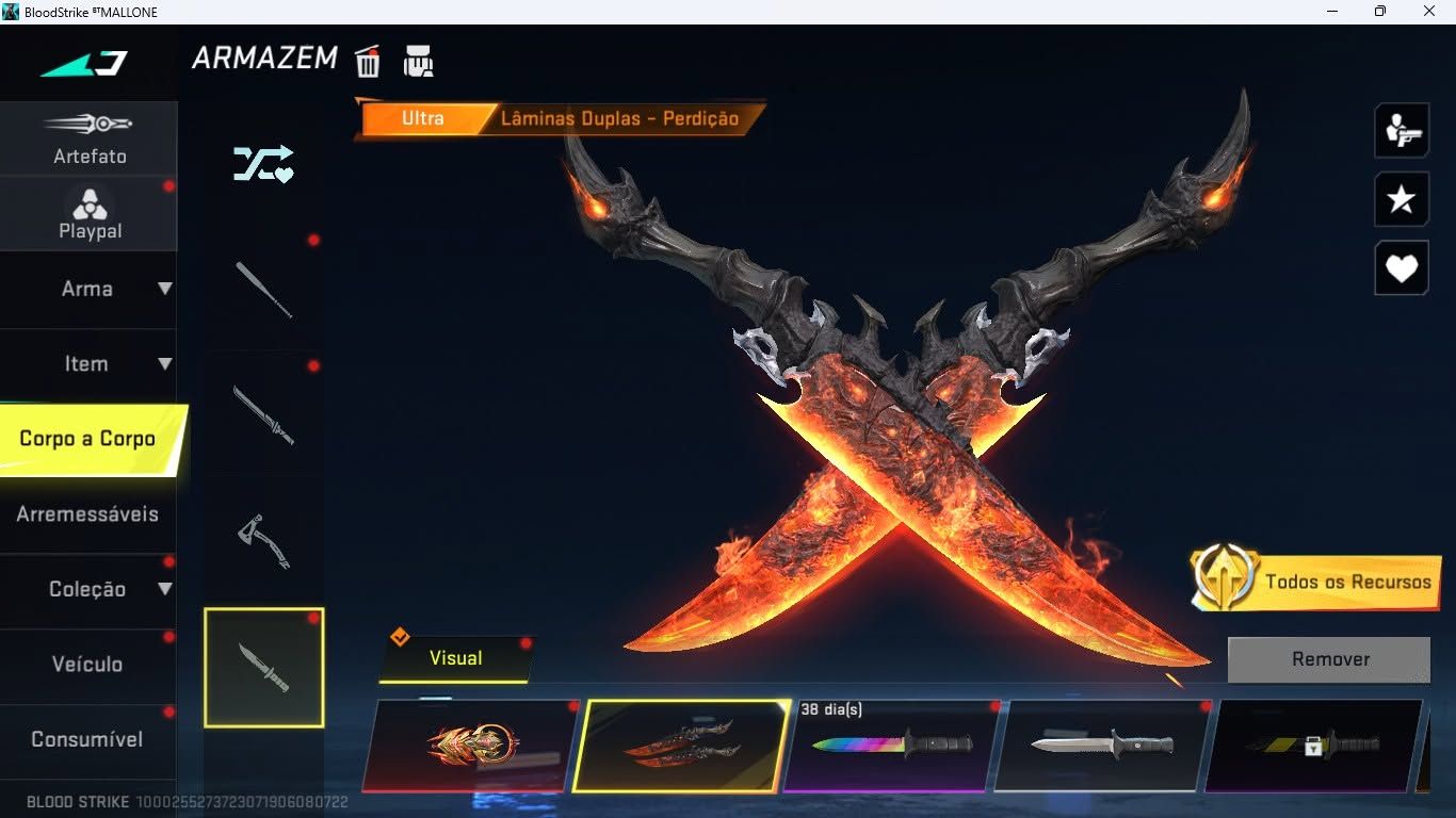 Conta BloodStrike | Skin NOVA - Rainha Escarlate +20 Skins Extras