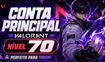 Conta VALORANT FA NIVEL 77 | Perfeita para smurfing