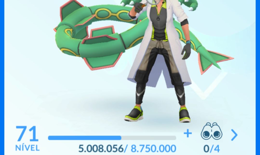 POKEMON GO CONTA LV71 TOP
