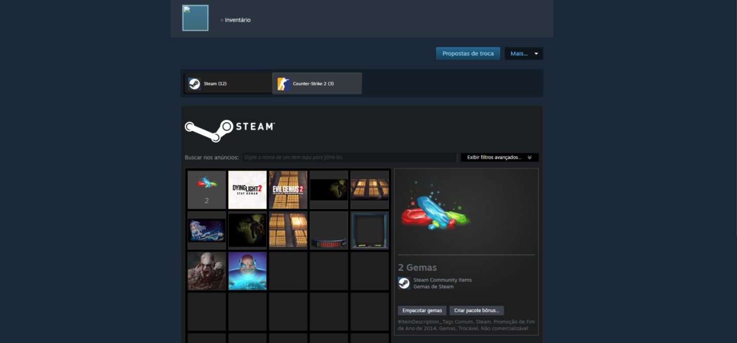 Conta steam da beta! 16 de setembro