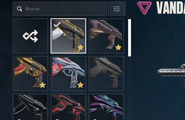 Conta valorant muitas skins criada no beta