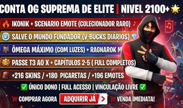 CONTA OG IKONIK | CEIFADOR | OMEGA FULL | RAGNAROK FULL | REI DE GELO FULL |