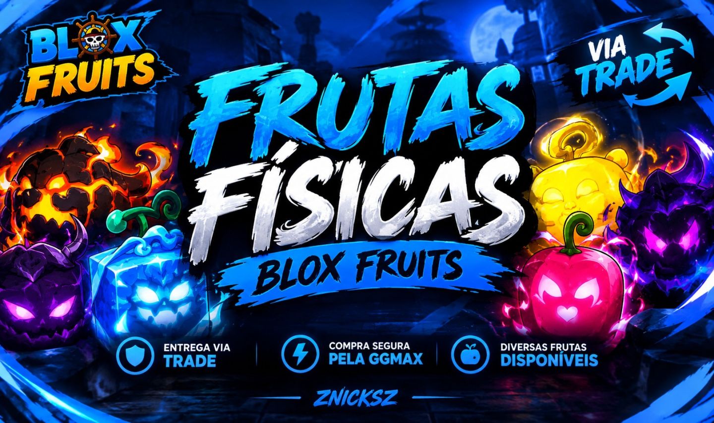 FRUTAS FÍSICAS BLOX FRUITS | VIA TRADE | ZNICKSZ