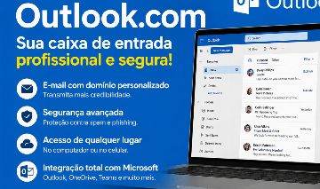 CONTAS OUTLOOK - HOTMAIL NOVAS E PRONTAS PARA USO
