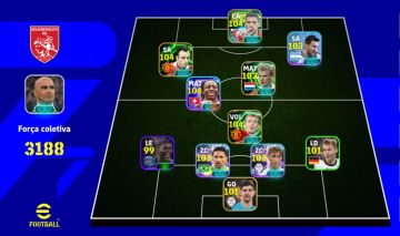 Conta de eFootball força 3188 rara e antiga