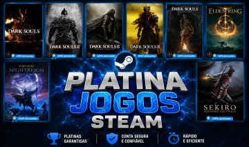 Platino seus jogos steam