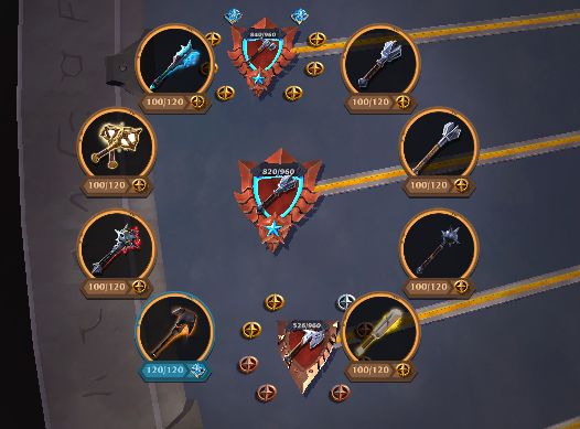 Conta End Game: Albion Online, muito bem upada!