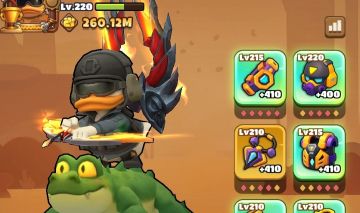 CONTA NO JOGO DUCK SURVIVAL 260 MILHÕES DE PODER!!!!