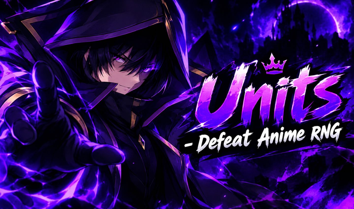 [Melhor Preço] Units - Defeat Anime RNG