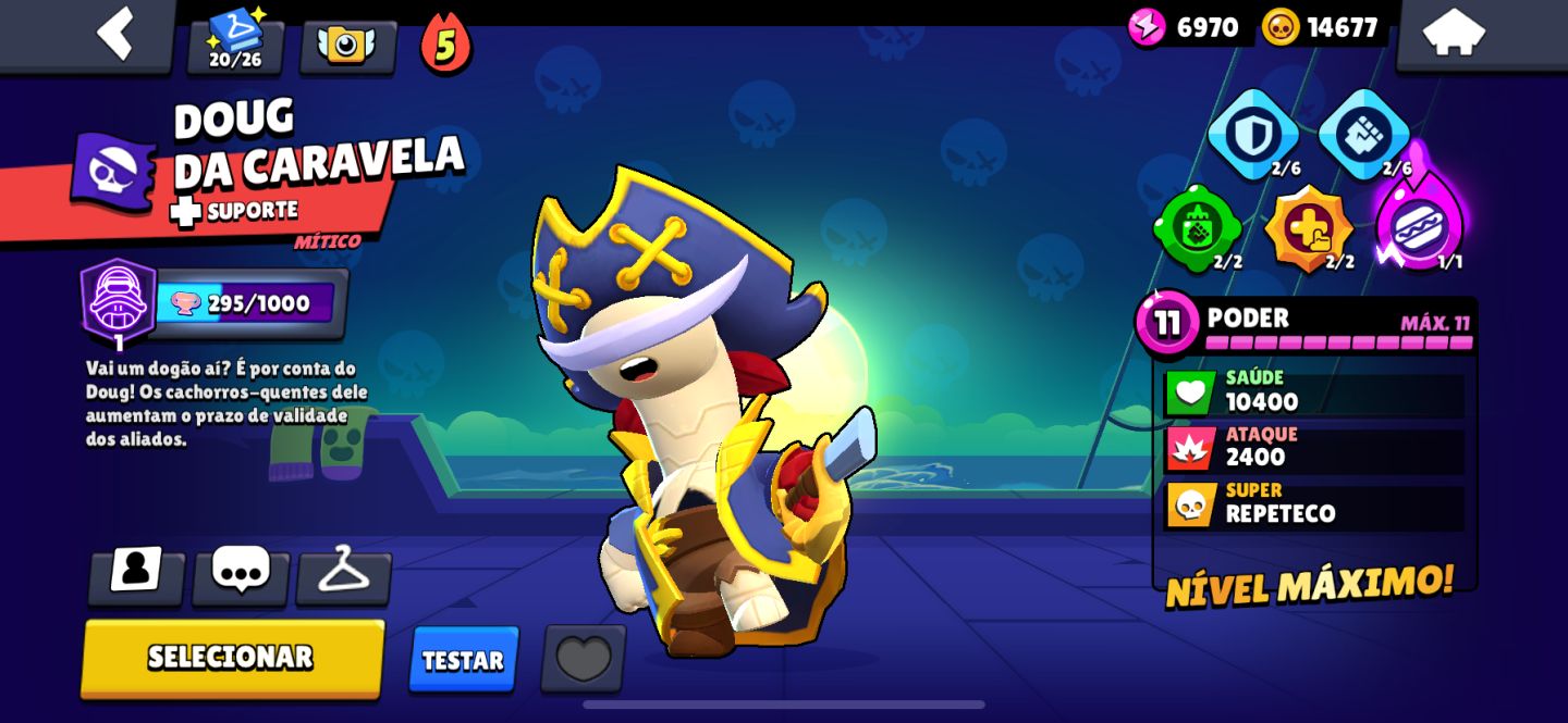 CONTA TOP DE BRAWL STARS