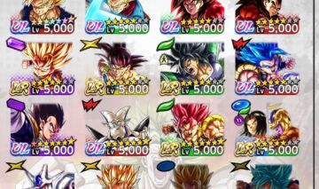 CONTA END GAME GOD PLAYER DRAGON BALL LEGENDS