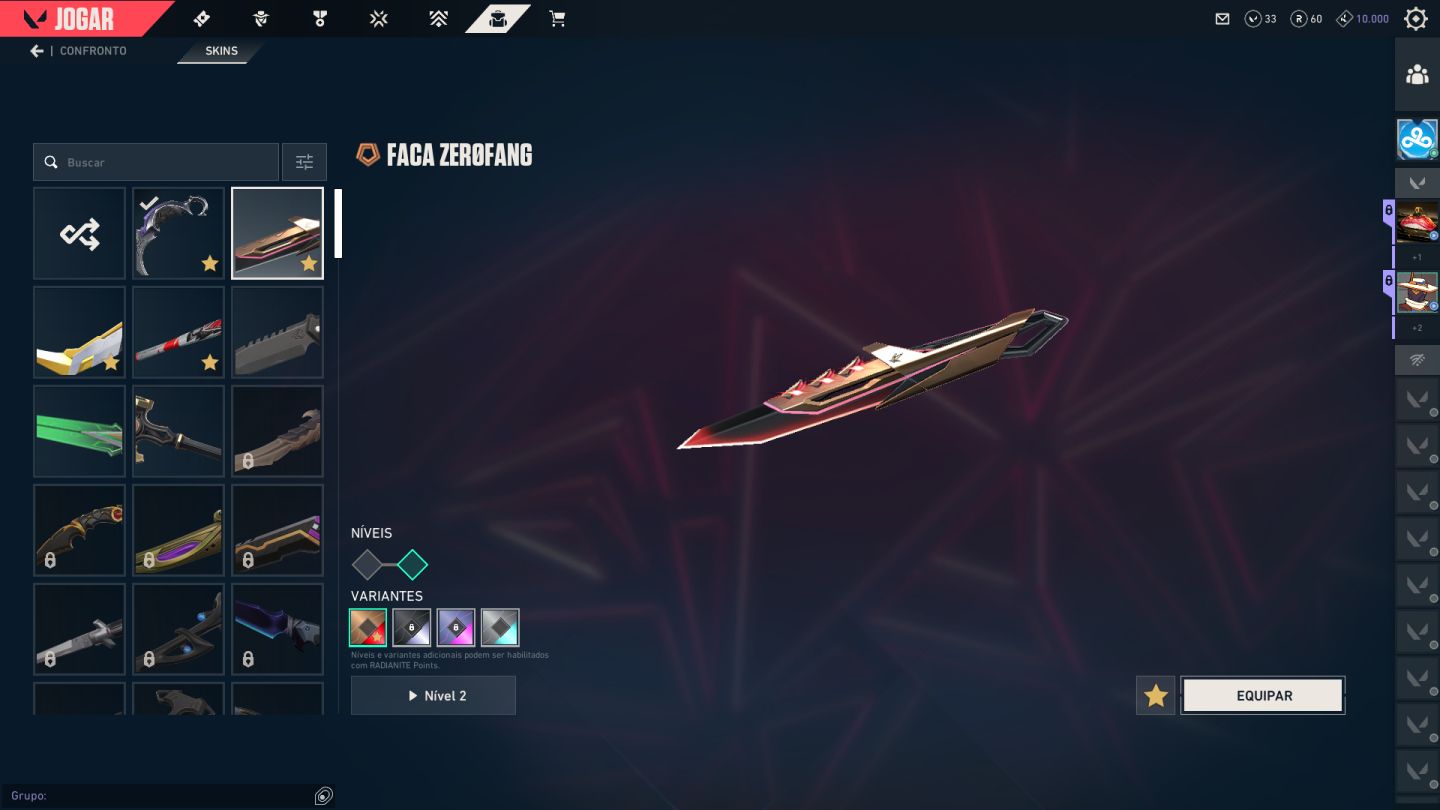 CONTA R$1100 GASTOS FULL ACESSO MUITAS SKINS E SUPORTE 24H