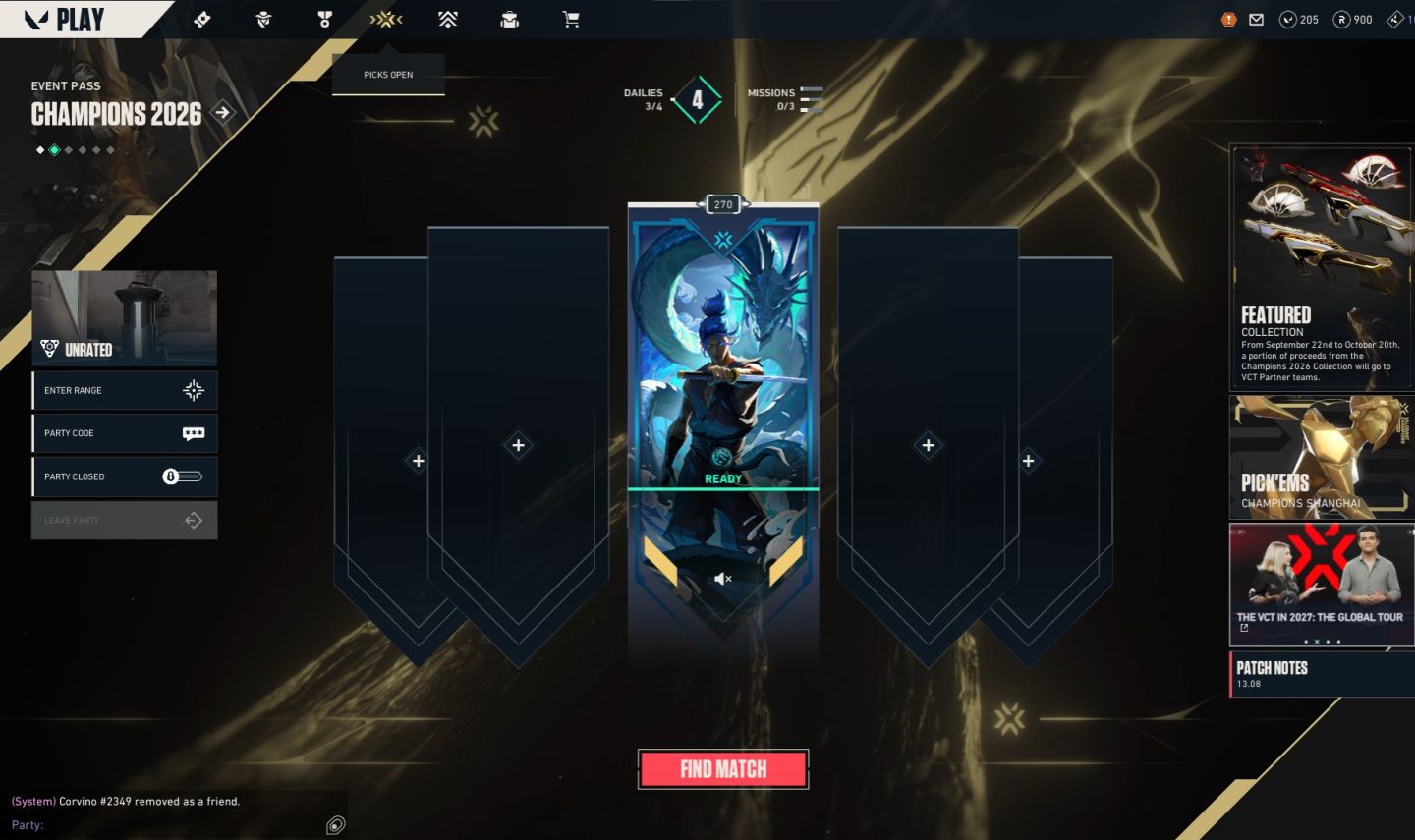 Contas Ascendente com Vandal Saqueadora + 2 Skins de Faca + Card Vct Leviatã FA