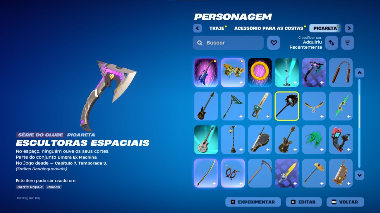 CONTA FORTNITE SEASON 2,3 ETC