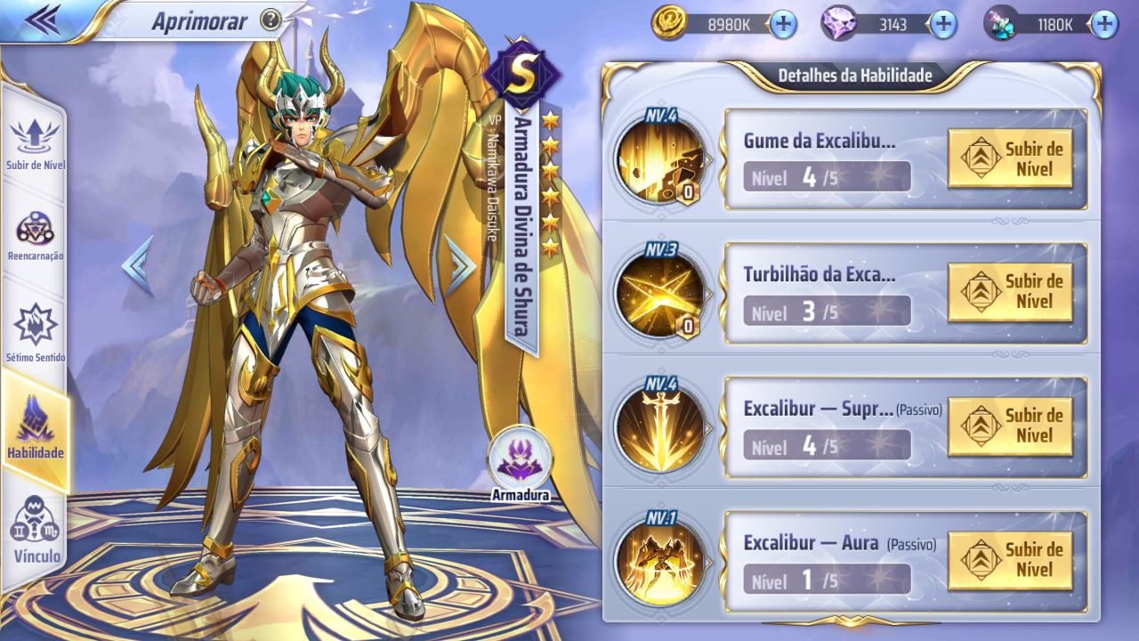 A150 - Conta boa pra pvp e para pve, varios personagens incluindo yohma