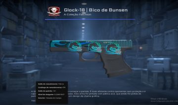 Glock-18 | Bunsen Burner / Bico de Bunsen - Field-Tested / Testada em Campo