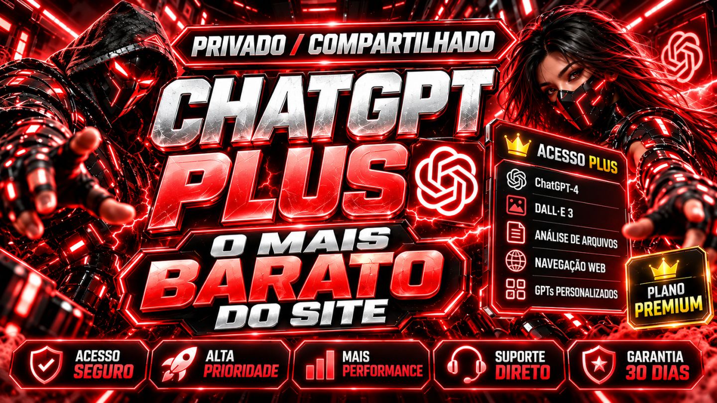 ChatGPT Plus 5.5 PRIVADO | Conta Original e Oficial | Codex + Work