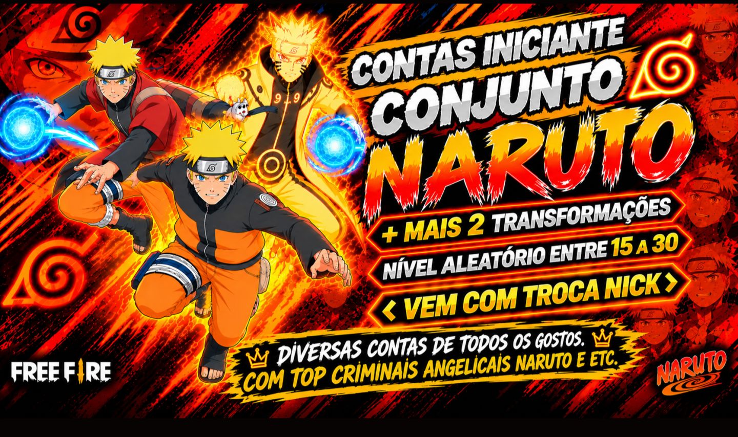 DIVERSAS CONTAS DE FREE FIRE, GEMADA BÁSICA E ETC... LÉIA A DESCRIÇÃO POR FAVOR