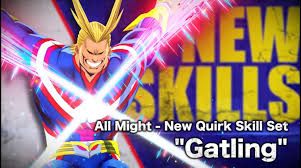 CONTA DE MY HERO ULTRA RUMBLE ALL FOR ONE STRIKE+ALL MIGHT RAPID+NEJIRE SUPORT