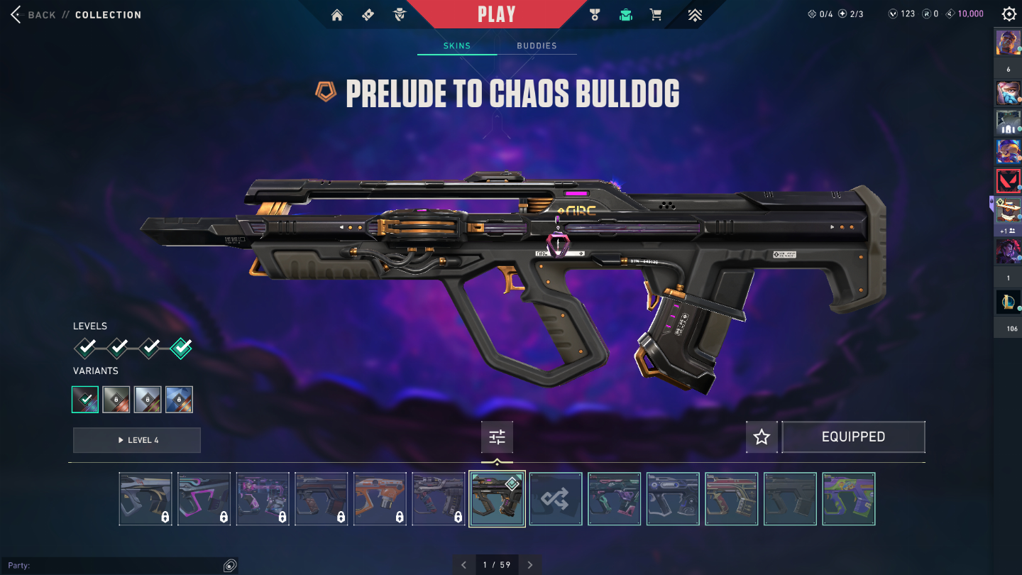 CONTA DO VALORANT COM MAIS DE 20 SKINS EXCELENTES
