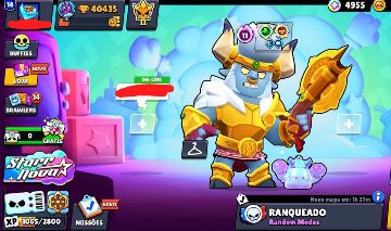 CONTA BRAWL STARS SKIN CROW COPA BRAWL PRO PASS