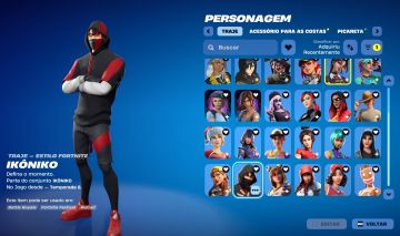 Conta Fortnite 330 Skins | Wonder, Iconic, Glow e Passes Clássicos