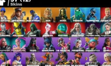 Conta fortnite 57 skins
