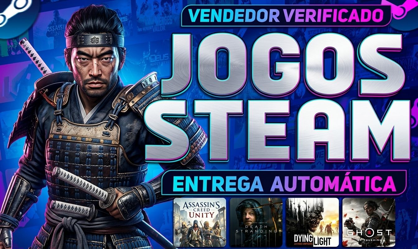 BIBLIOTECA STEAM OFFLINE / VITALÍCIO E EXCLUSIVO! [ENTREGA AUTOMÁTICA]