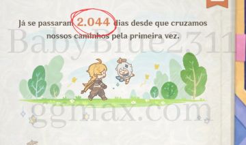 Conta de Genshin Impact, criada em 2021, rank 55