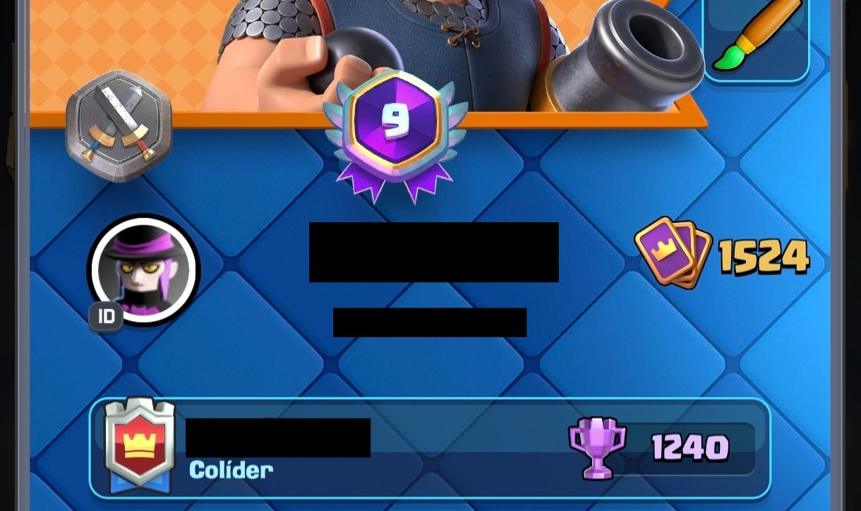 Conta Clash Royale Nível 15 121/123 Cartas | 741K Ouro | 103 Gemas