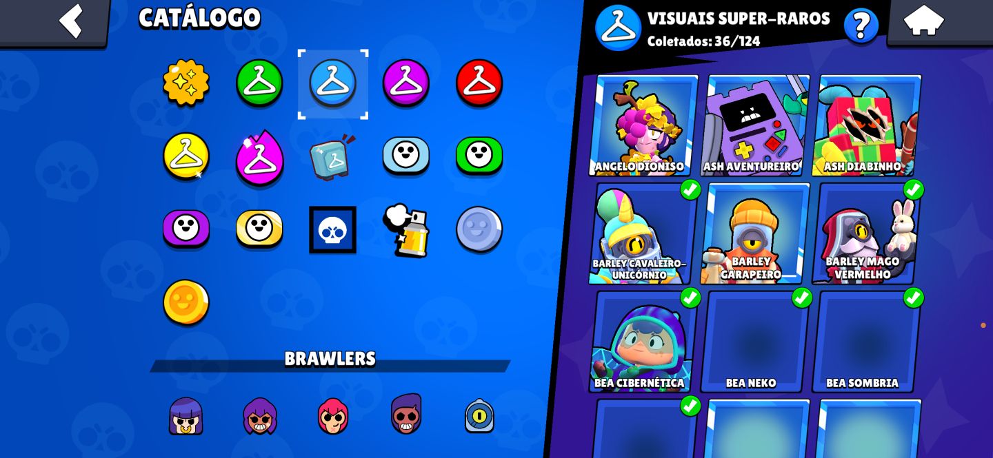 CONTA DE BRAWL STARS COM 44188,228 SKINS