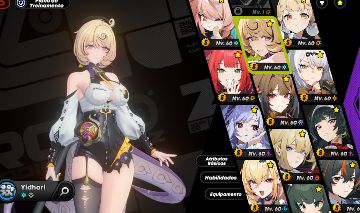 ZZZ + HSR endgame com muitos personagens e times Premium!