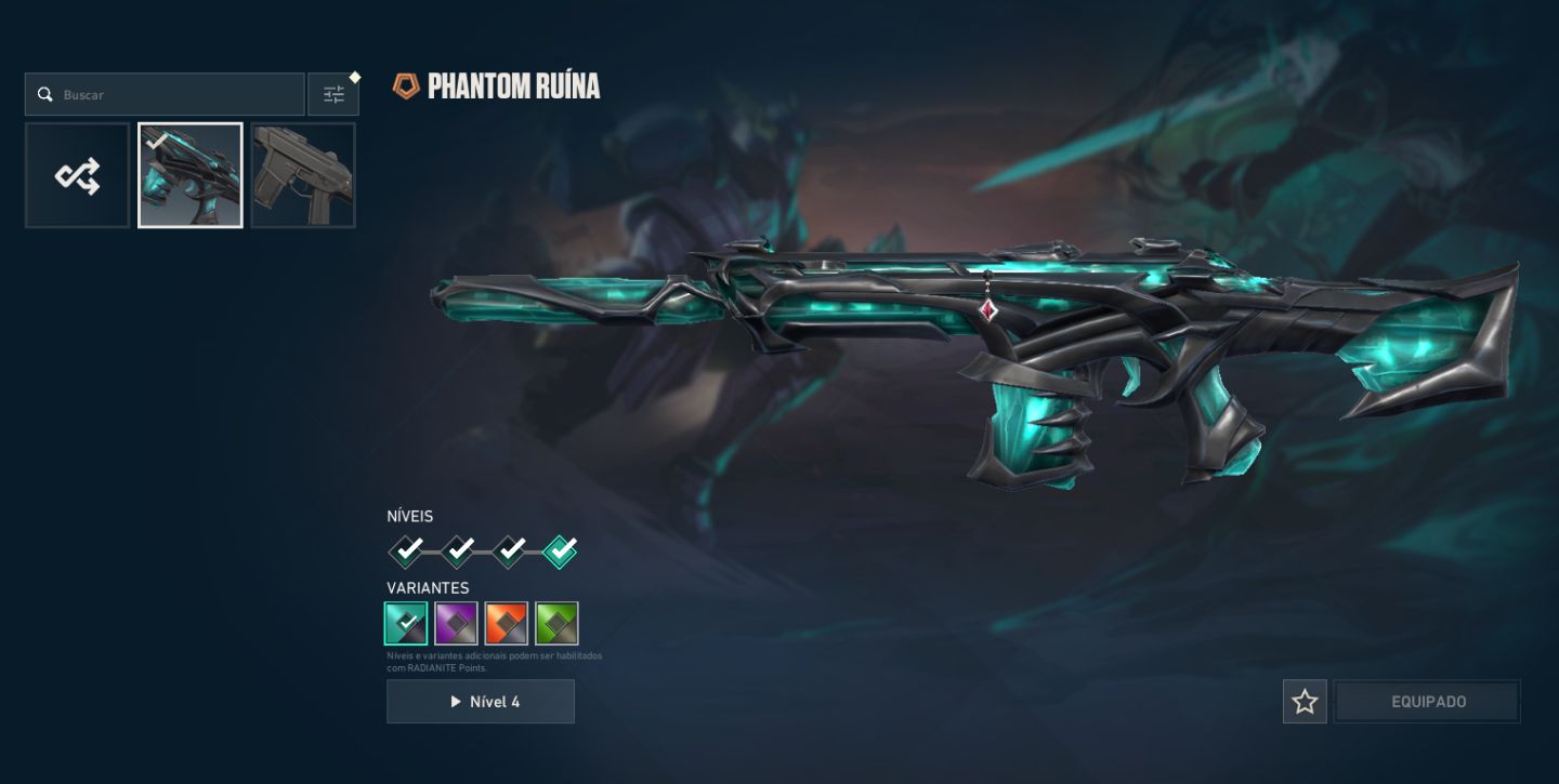 Conta Valorant com Skins - Lvl 155 - ex imortal - Faca Xenocaçador + Prelúdio