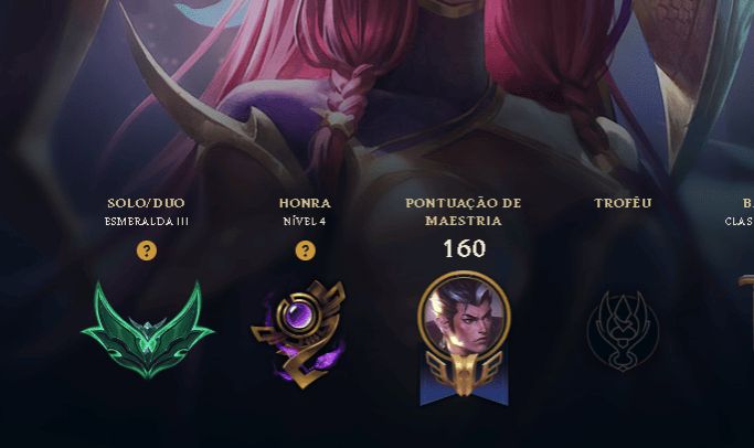 Conta Smurf LoL | Esmeralda 3 | Nível 46 | 112 Campeões | 56 Skins