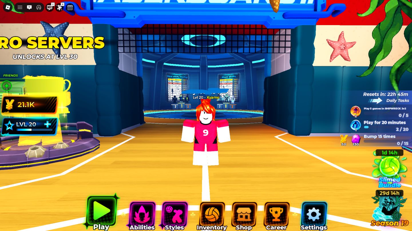 [100% SEGURO] UP DE CONTAS VOLLEYBALL LEGENDS! Rápido, Manual e Preço Negociável