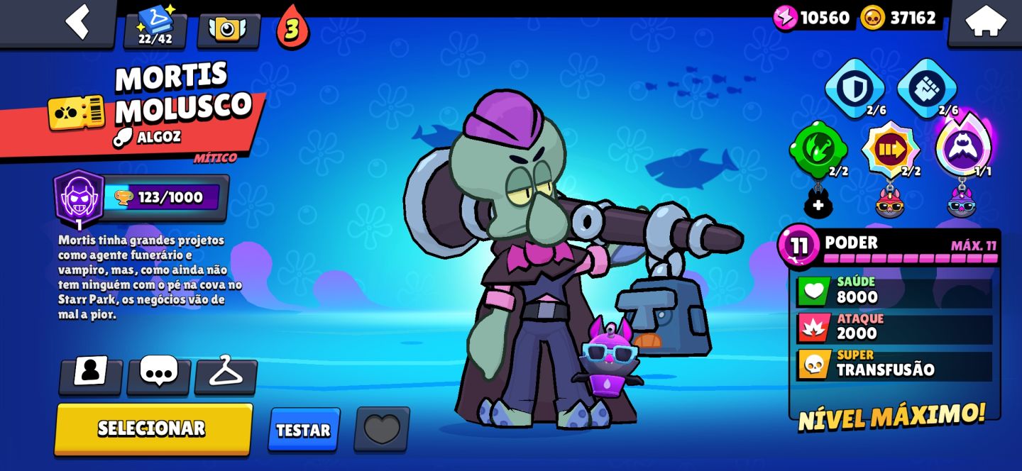 Conta de brawl Stars muito boa e antiga