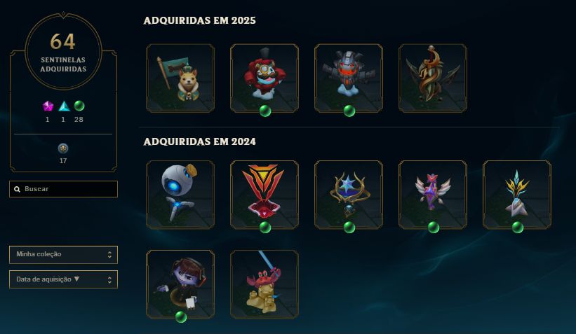 CONTA LOL 2018 - SKINS 306 - 78 CROMAS - Acompanha conta Valorant + skins