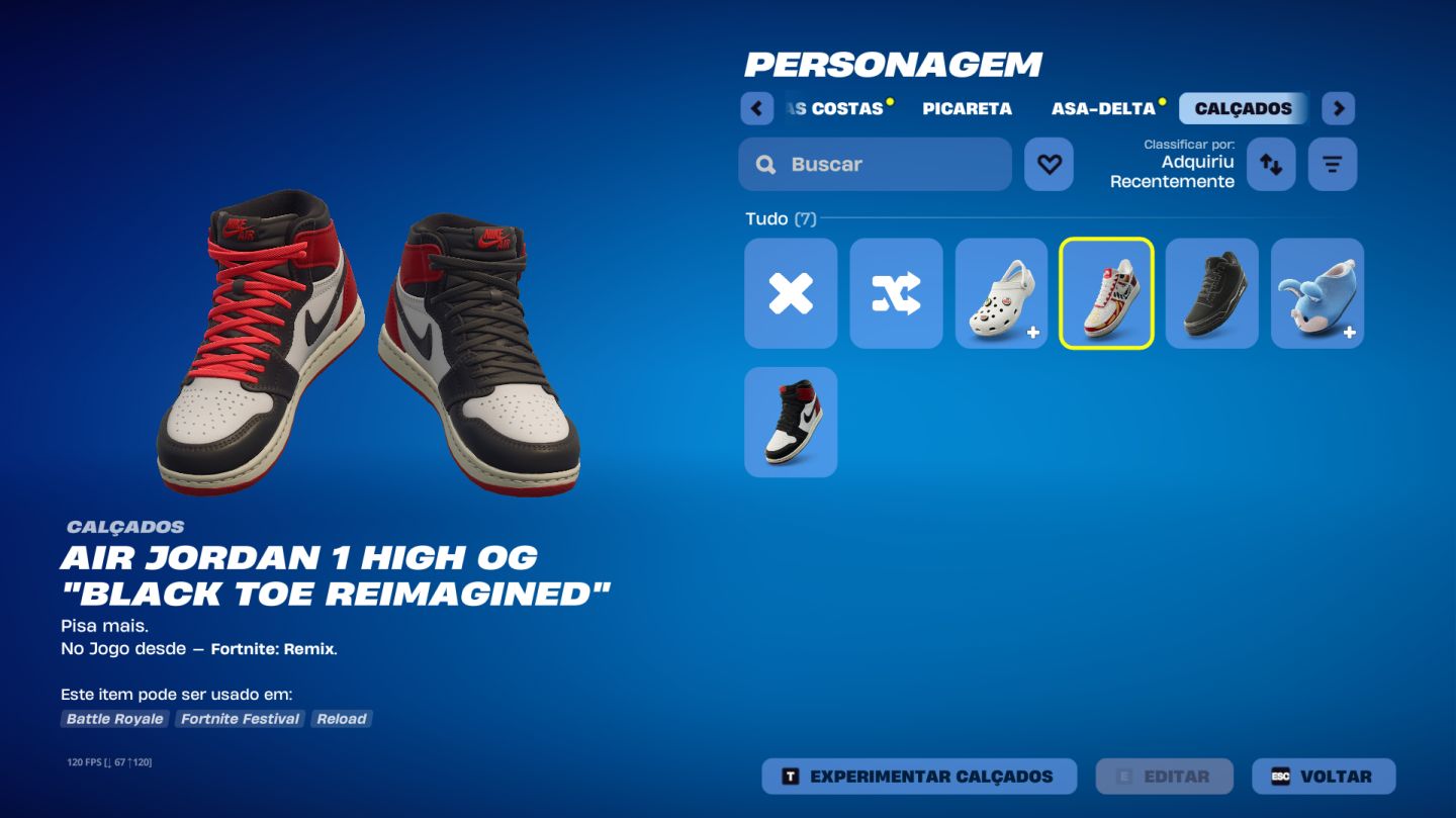 CONTA FORTNITE
