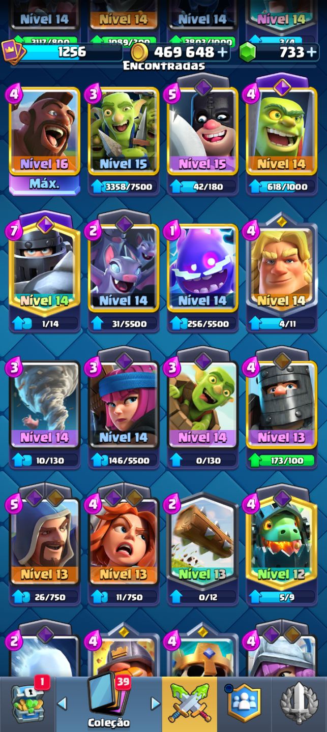 CONTA CLASH ROYALE | 10 K DE TROFEUS E MUITOS RECURSOS