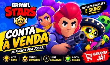 Venda de conta Brawl stars!
