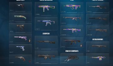 Conta valorant Platina 1 muitas skins