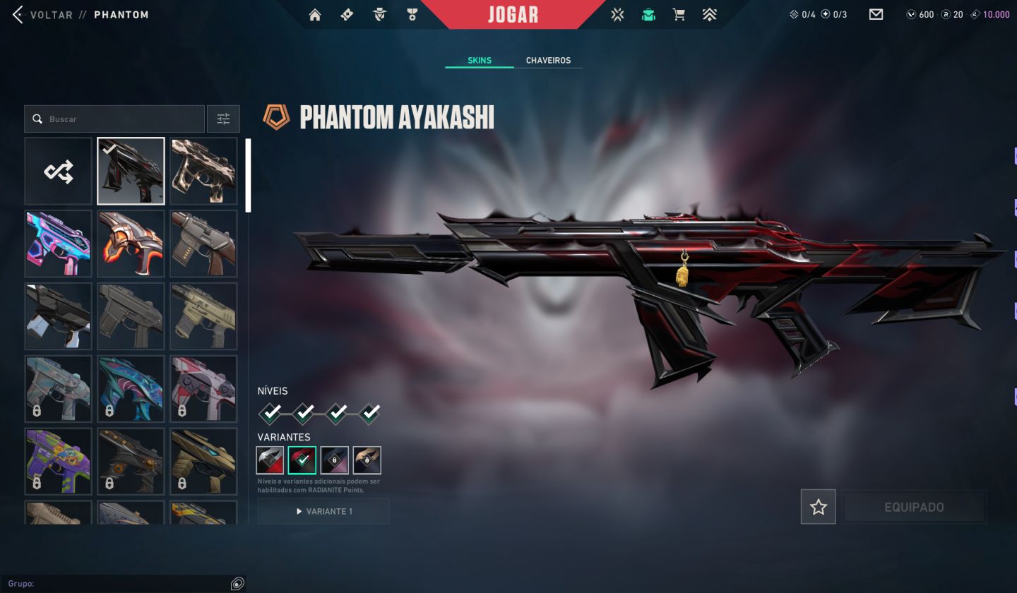 CONTA VALORANT COM VANDAL CHAMPIONS 2025 + SKINS PREMIUM