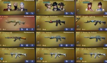 Conta crossfire 60 VIPS + 133 MN DE ZP E GP MZ