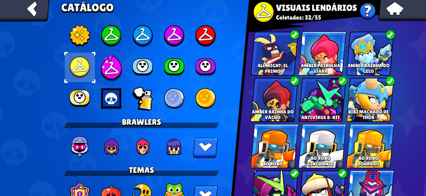 Conta BRAWL STAR RARÍSSIMA.