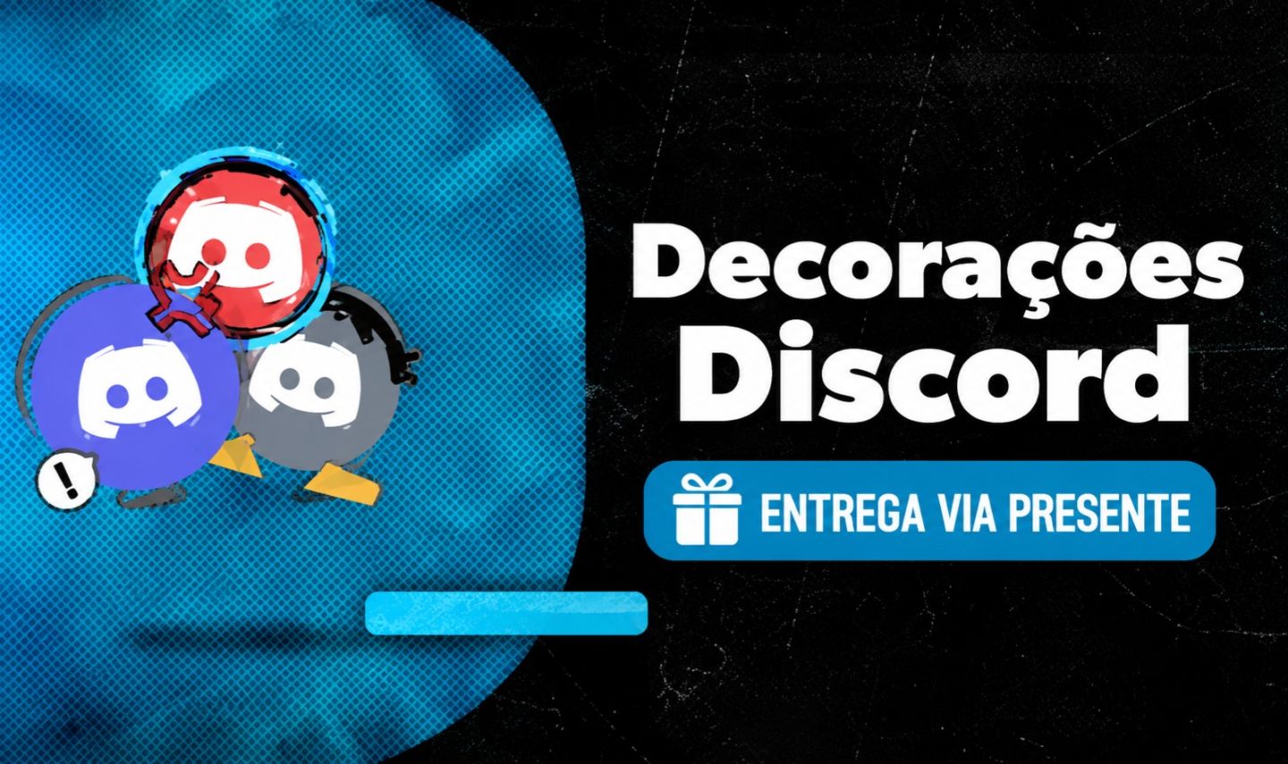 [MAIS BARATO] DECORAÇÃO PARA DISCORD -EFEITOS,AVATARES E NAMEPLATES VIA PRESENTE