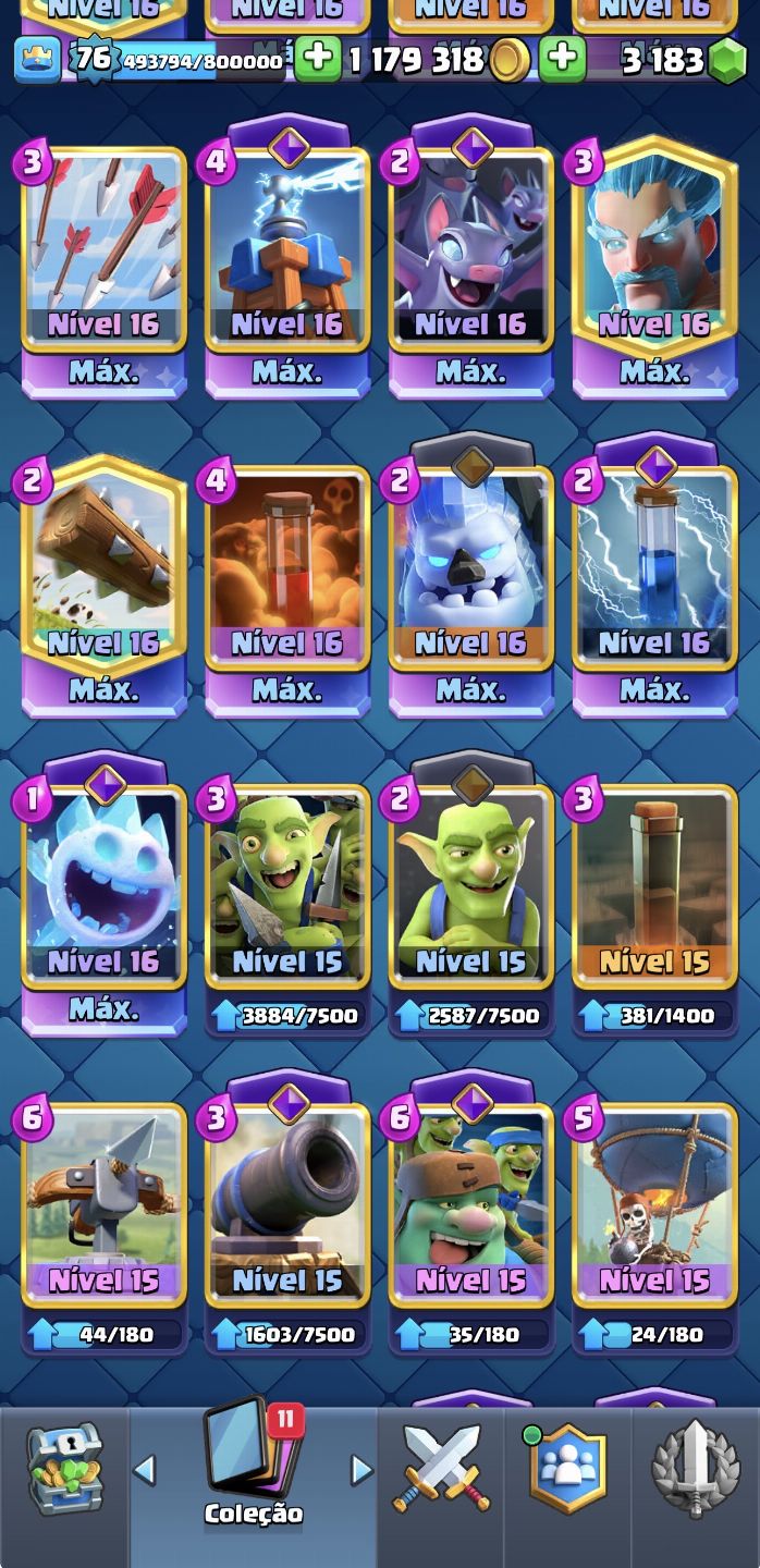 CONTA SUPERCELL EXTREMAMENTE RARA